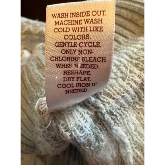 Womens SO Grey Chevron Patterned Lounge Pants Cotton/Polyester Blend XL - Picture 4 of 8